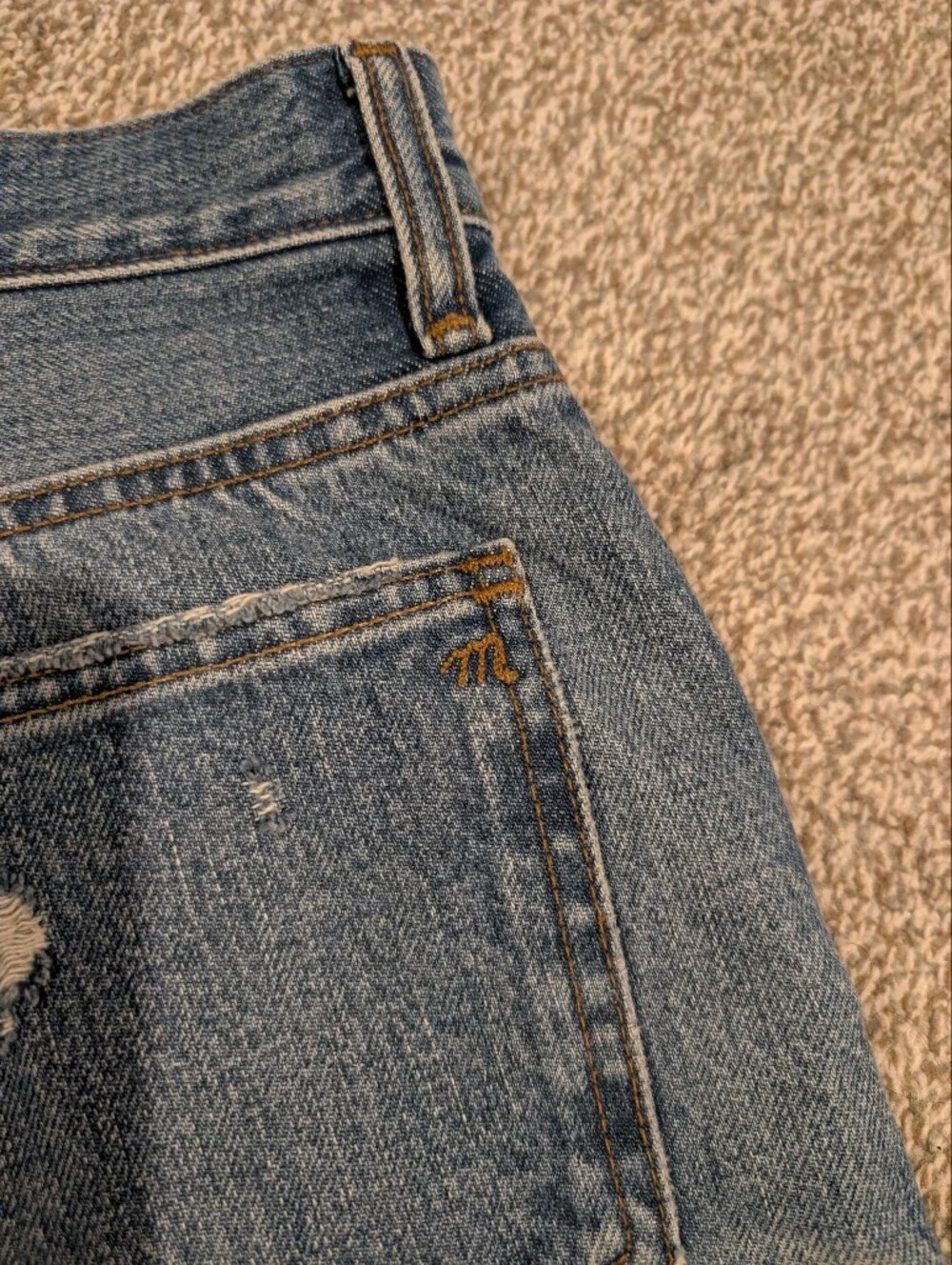 Madewell Women's Long Denim Shorts Size 23